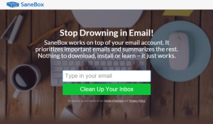 Sanebox Email Management Tool